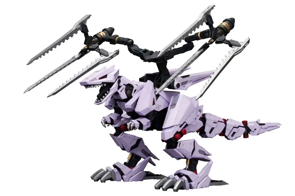 Berbagai model Zoids yang muncul di anime