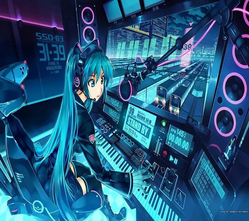 Gambar musik Nightcore anime