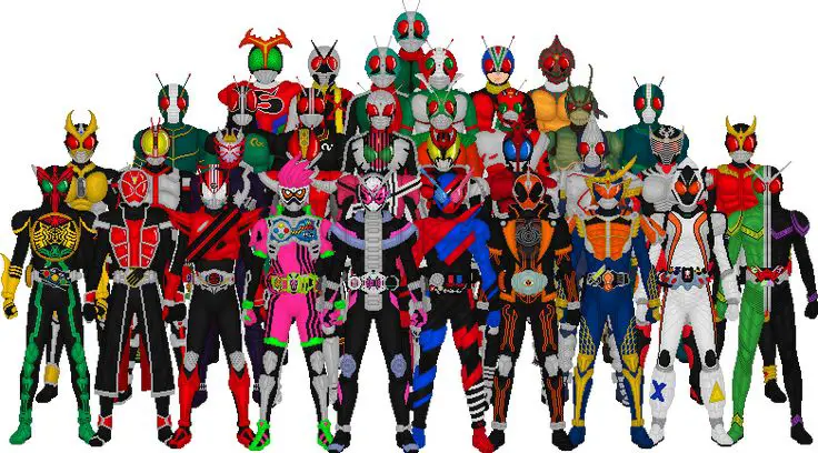 Berbagai macam Kamen Rider