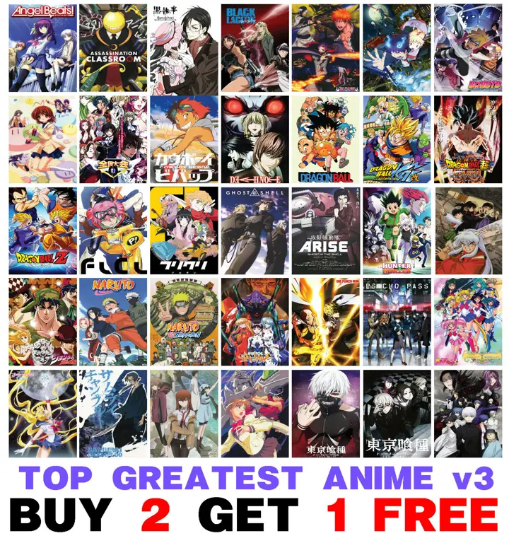 Berbagai poster anime
