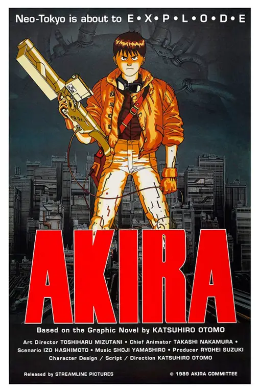 Poster koleksi anime tahun 80-an