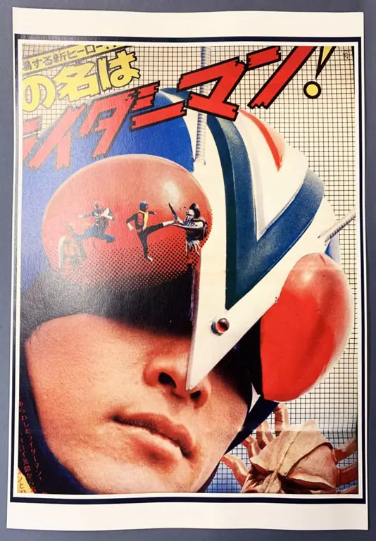 Poster film Kamen Rider berbagai seri