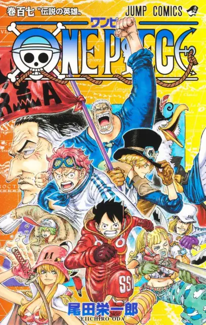 Kompilasi berbagai sampul episode anime One Piece