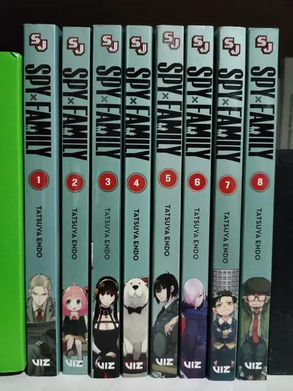 Berbagai volume manga