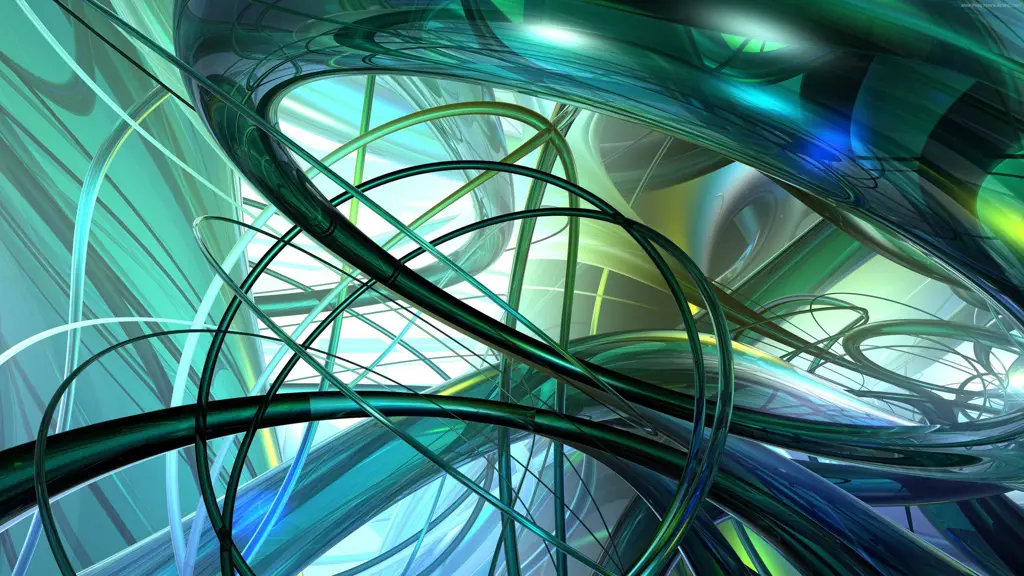 Wallpaper animasi 3D abstrak