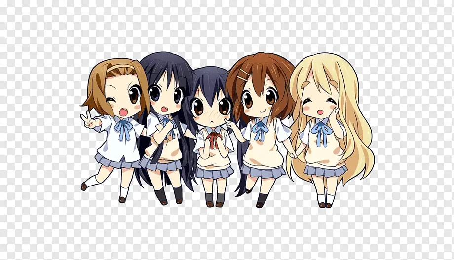 Gambar wallpaper anime chibi perempuan yang lucu