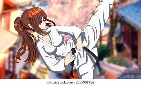 Koleksi wallpaper anime karate terbaik dengan berbagai gaya dan karakter