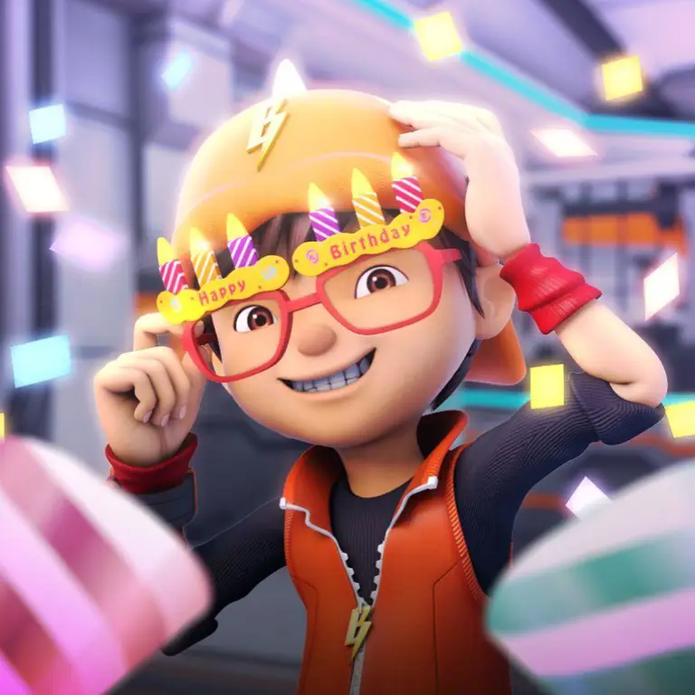 Wallpaper Boboiboy dengan kualitas 4K