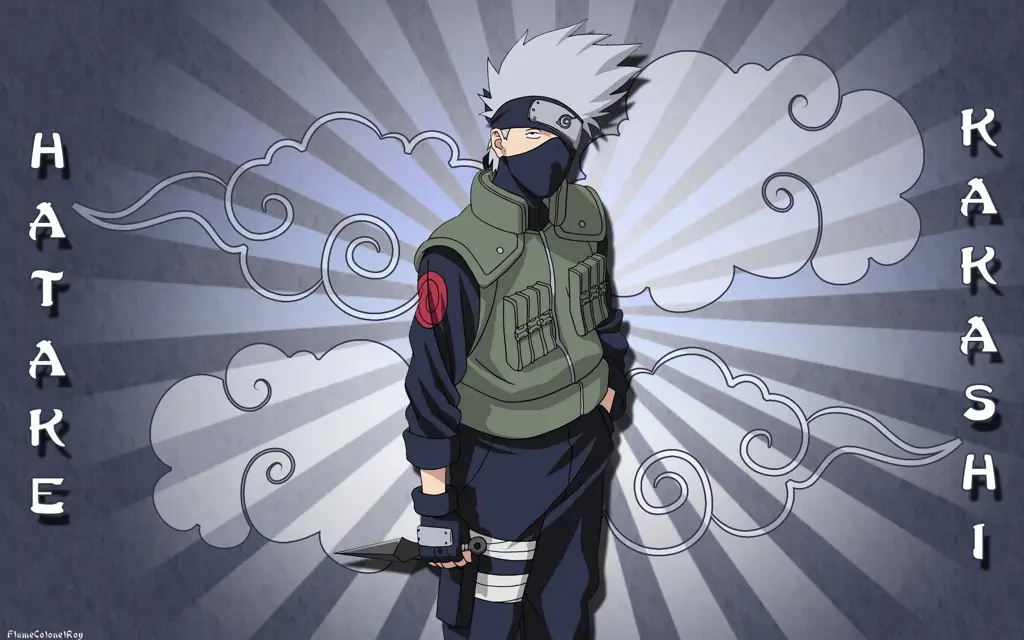 Gambar wallpaper Kakashi Hatake