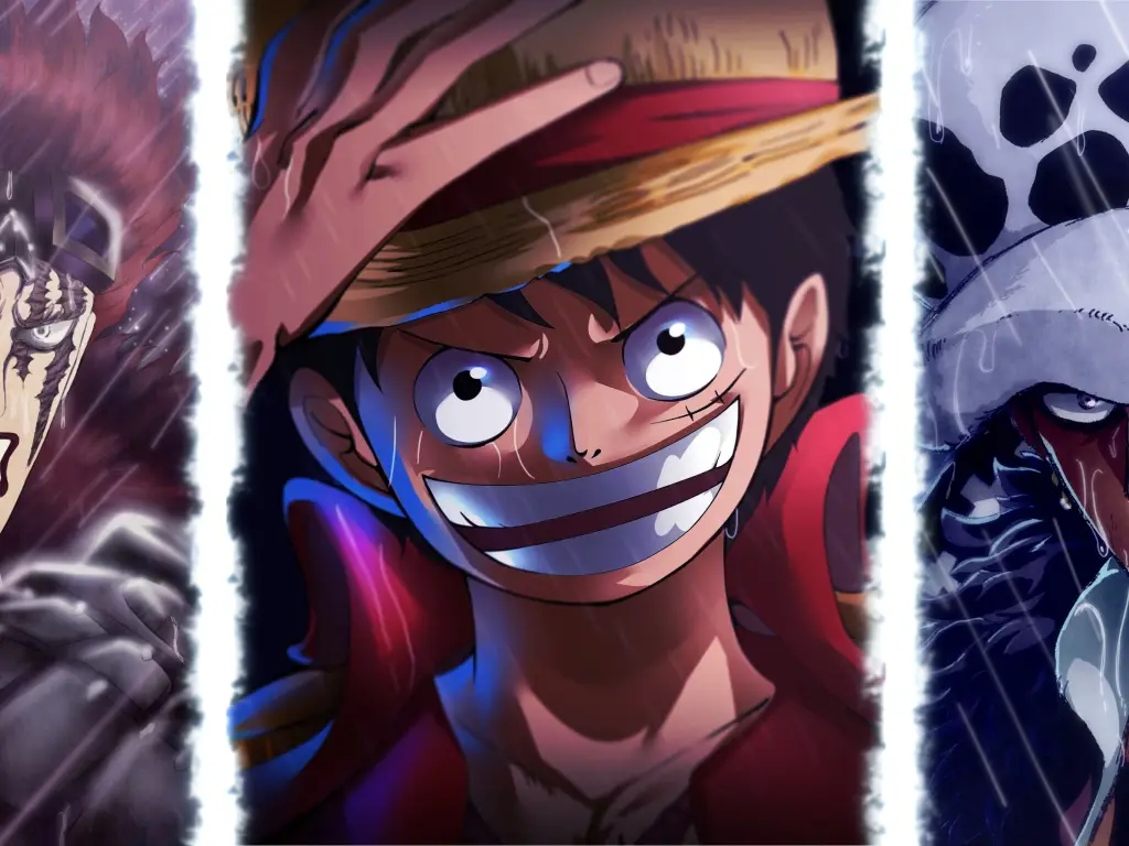 Gambar wallpaper One Piece beresolusi tinggi