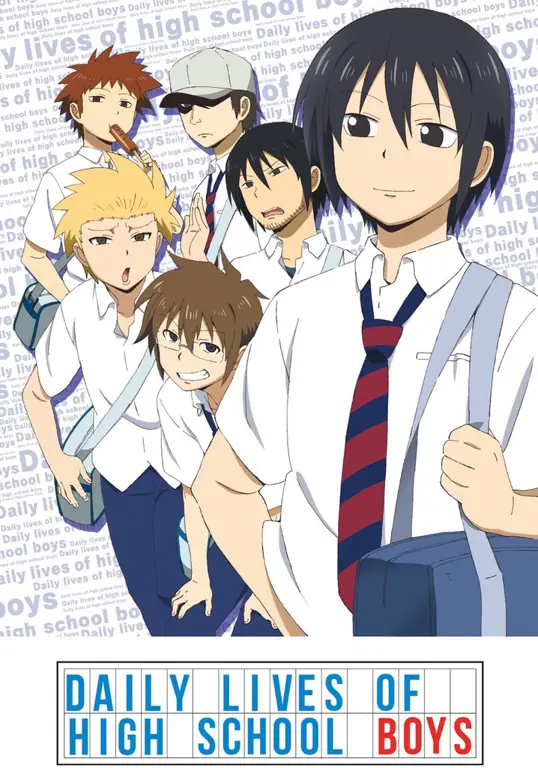 Momen-momen lucu dalam anime Danshi Koukousei no Nichijou