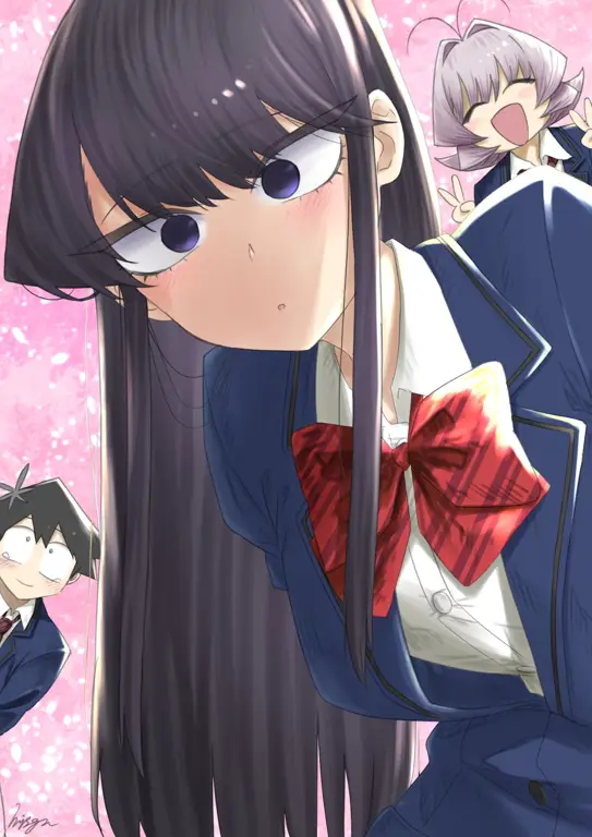 Gambar Komi Shouko dari anime Komi-san