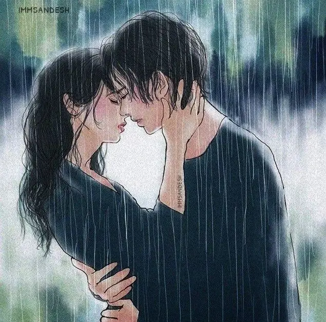 Ilustrasi komik anime romantis yang aman untuk ditonton