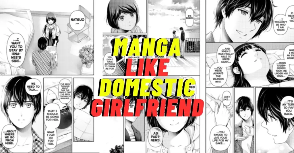 Gambar sampul komik domestik kanojo