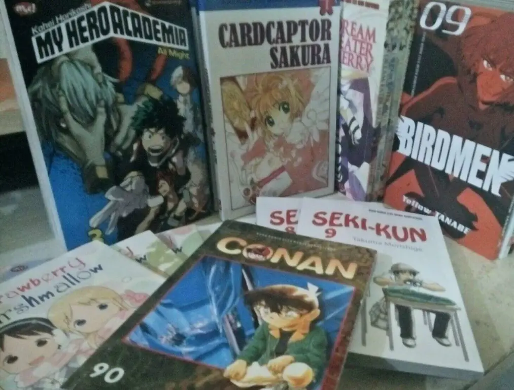 Gambar berbagai komik manga bahasa Indonesia