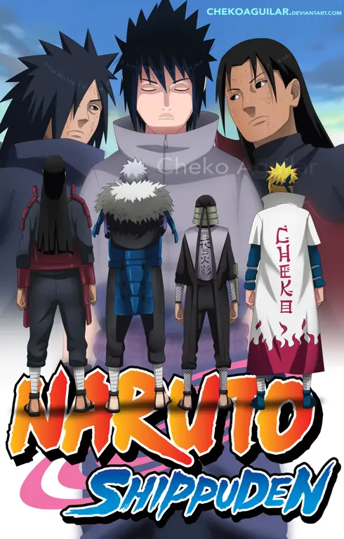 Gambar komik Naruto Shippuden versi fisik bahasa Indonesia