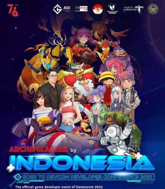 Gambar kompetisi gamers di Indonesia