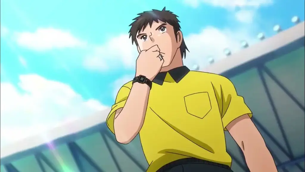 Gambar cuplikan adegan terbaik dari anime Captain Tsubasa