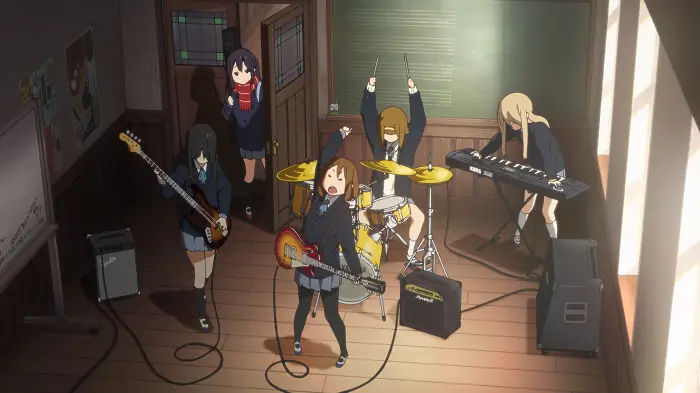 Gambar contoh komposisi musik anime