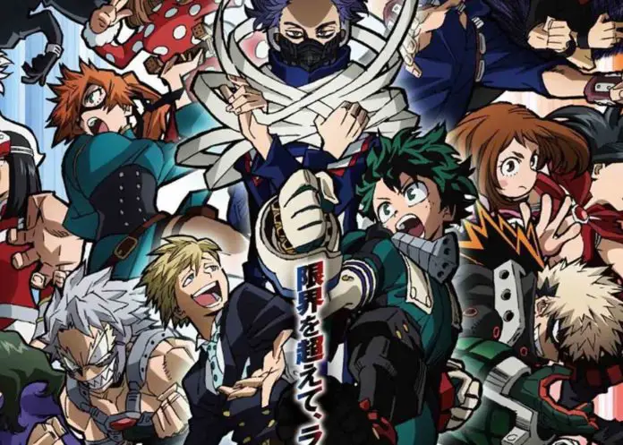 Gambar komunitas penggemar Boku no Hero Academia di Indonesia sedang berkumpul