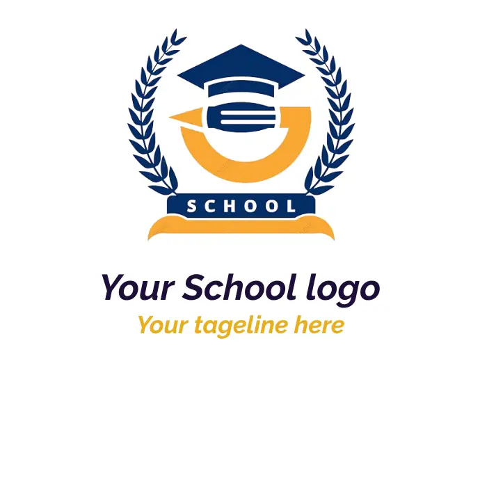 Konsep desain logo sekolah