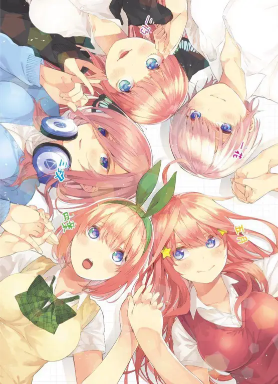 Poster konsep film Go Toubun no Hanayome