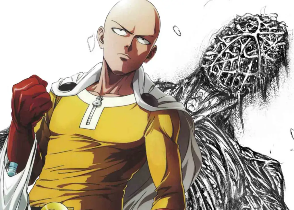 Gambar ilustrasi konsep Tuhan dalam One Punch Man