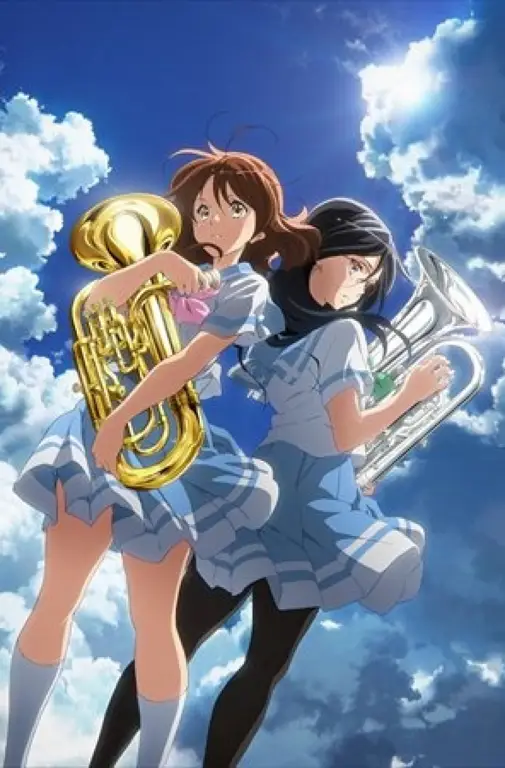 Gambar konser musik klub musik SMA Kitauji dalam anime Hibike! Euphonium