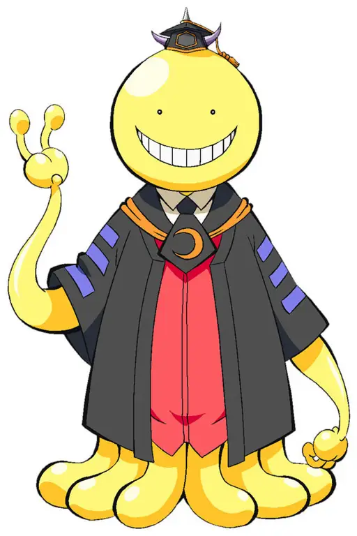 Gambar Koro-sensei, guru unik di Assassination Classroom