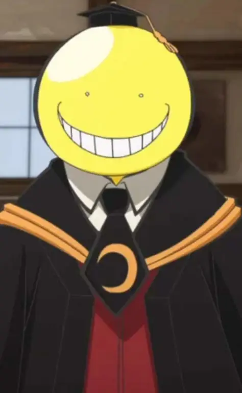 Gambar Koro-sensei, guru gurita dalam Assassination Classroom