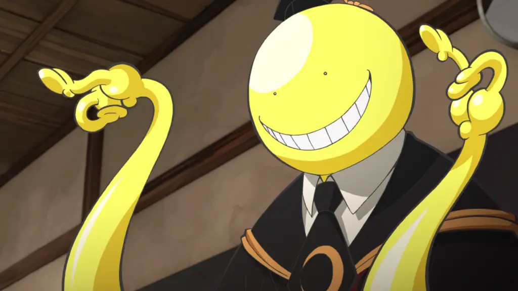 Gambar Koro-sensei, guru kelas 3-E