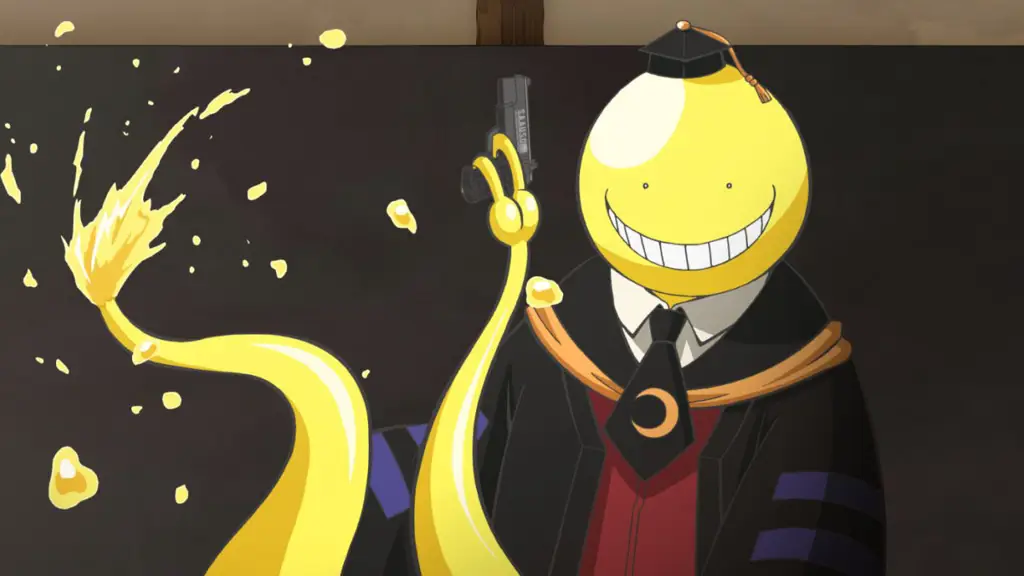 Gambar Koro-sensei, gurita kuning dari Assassination Classroom