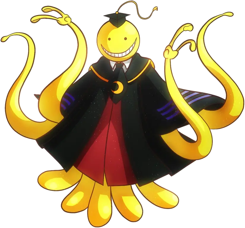 Gambar Koro-sensei, guru kelas 3-E