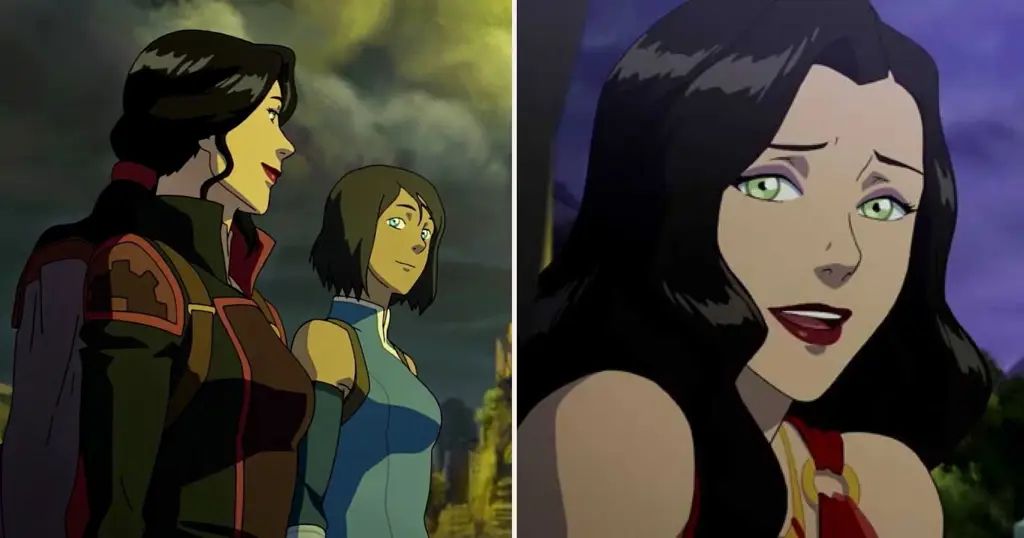 Gambar Korra dan Asami