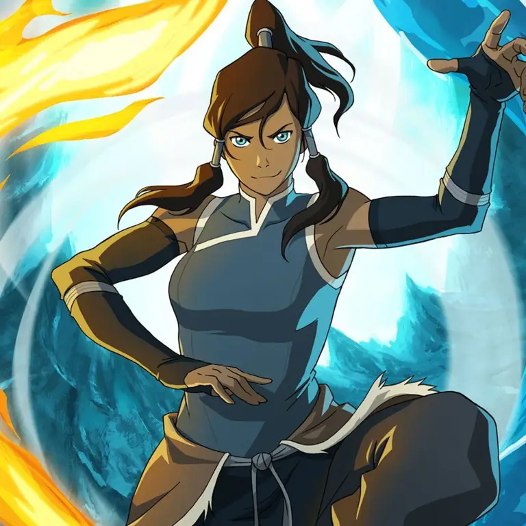 Gambar Korra, Avatar baru, beraksi