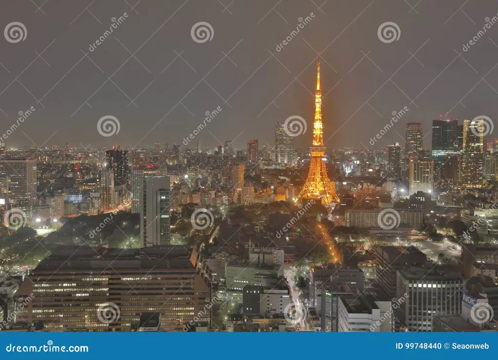 Gambar kota Tokyo yang hancur setelah gempa