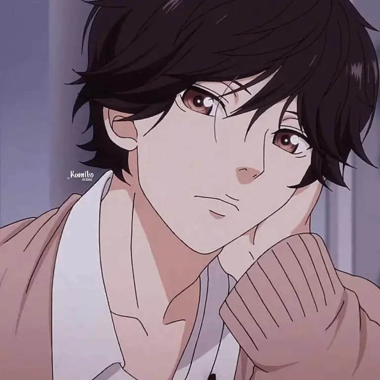 Gambar Kou Mabuchi dari Ao Haru Ride