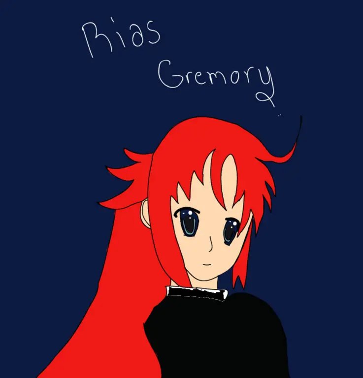 Gambar Fan Art Rias Gremory