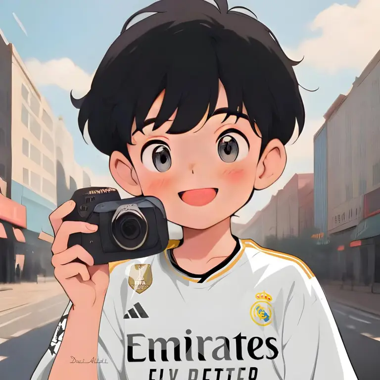 Gambar fanart anime Real Madrid