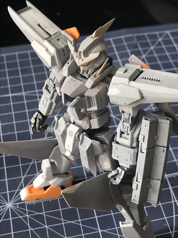 Contoh Gunpla kustom yang unik dan kreatif