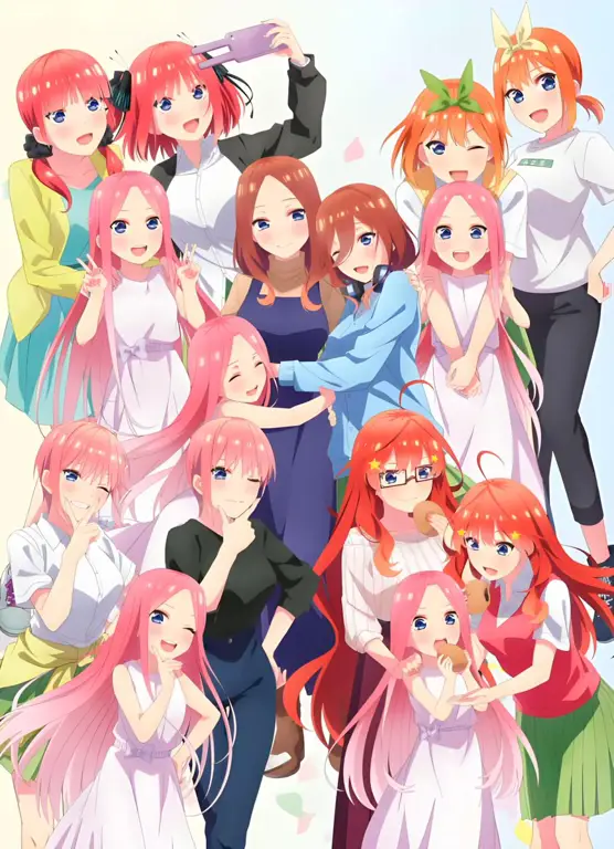 Gambar fanart Gotoubun no Hanayome