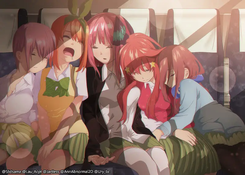 Gambar fanart dari Go Toubun no Hanayome