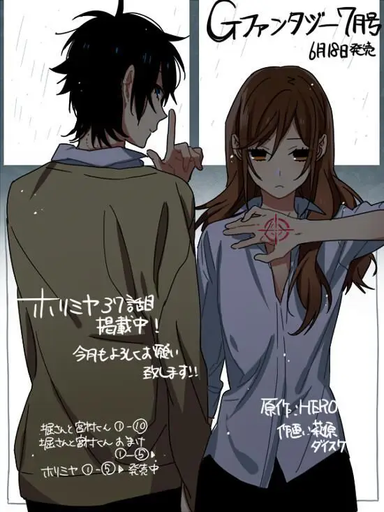 Fan art Horimiya Chapter 37 dari penggemar