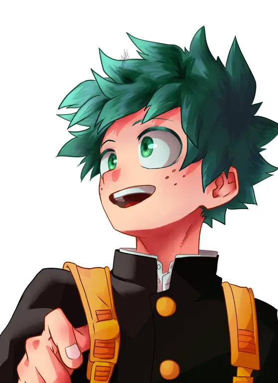 Gambar fanart dari Boku no Hero Academia chapter 127