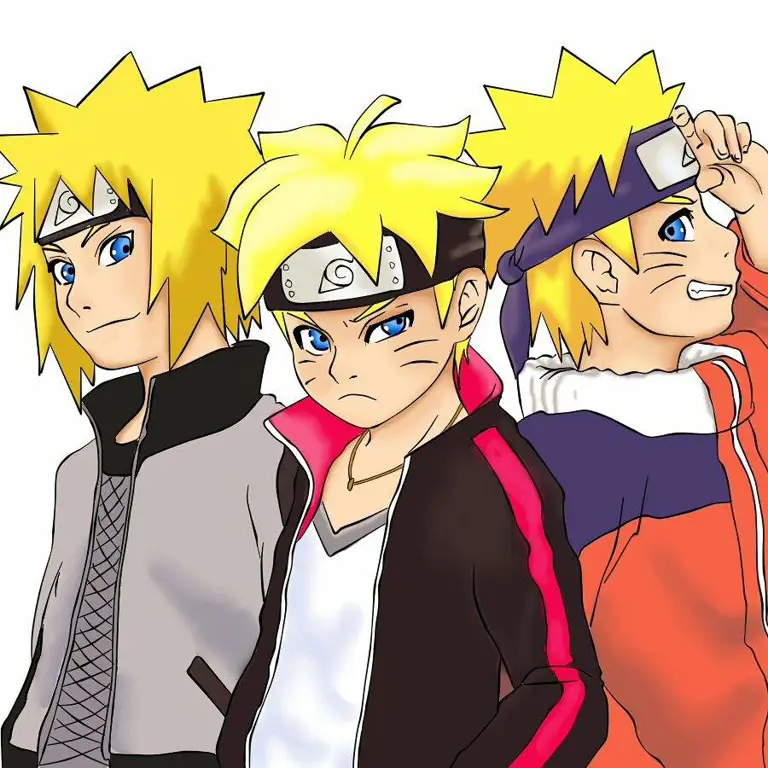 Gambar fanart Naruto Boruto