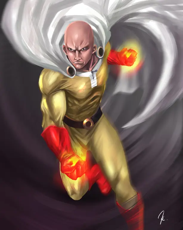 Gambar fanart One Punch Man