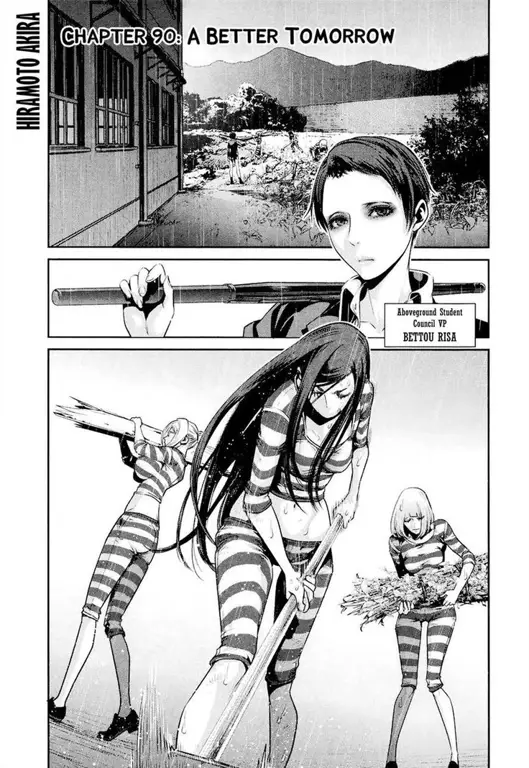 Gambar fanart Prison School karya penggemar