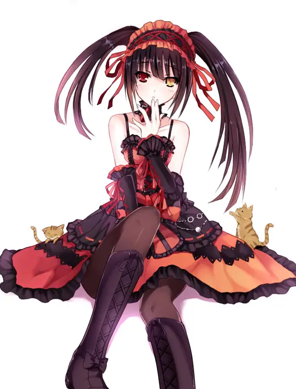 Gambar fanart Kurumi Tokisaki