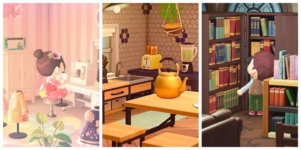 Kreativitas Desain Rumah Ide desain rumah di Animal Crossing City Folk