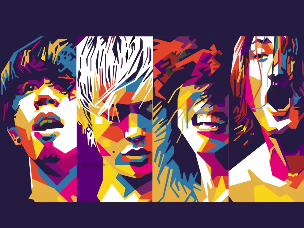 Gambar fan art One Ok Rock dengan gaya anime